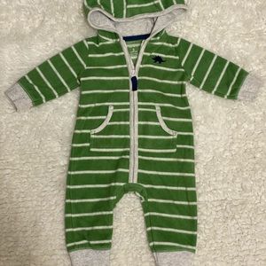 Carter’s baby boy fleece jumpsuit